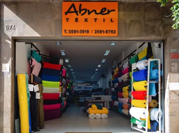 Imagem de Abner Têxtil — Tecidos no Brás