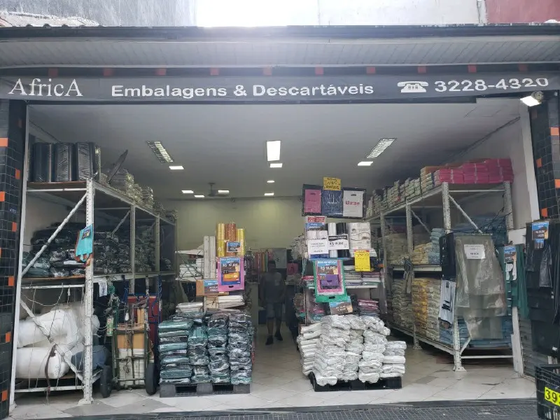 Imagem principal de Africa Embalagens E Descartáveis, fornecedor no Brás, São Paulo
