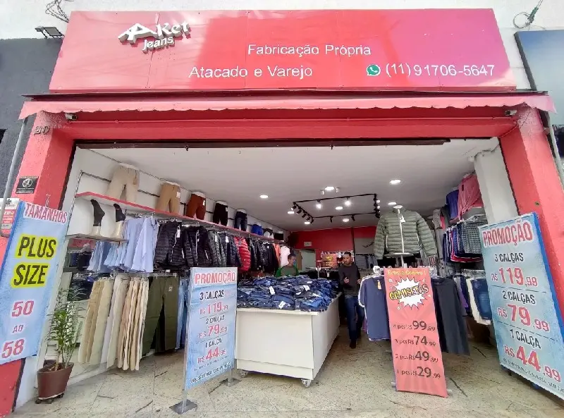 Imagem principal de Aket Jeans, fornecedor no Brás, São Paulo