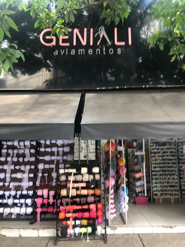 Imagem de Geniali Aviamentos — Fabricação no Brás, São Paulo