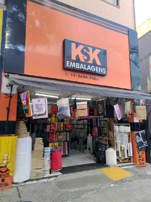 Imagem de Ksk Embalagens — Lojistas no Brás, São Paulo