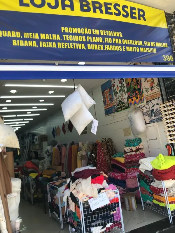Imagem de Loja Bresser Tecido — Fabricação no Brás, São Paulo