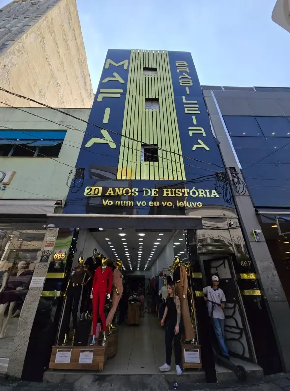 Imagem de Máfia Brasileira — Moda no Brás, São Paulo