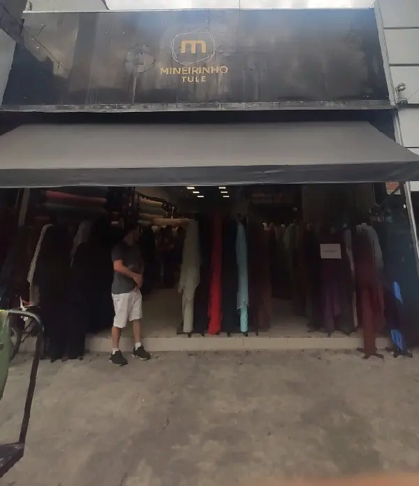Imagem de Mineirinho Tule — Tecidos no Brás