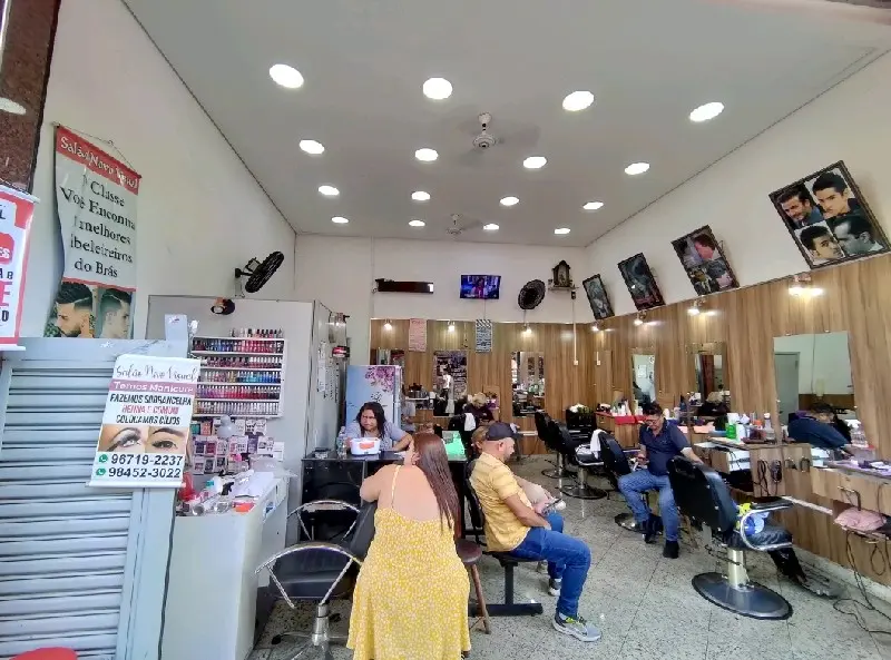 Imagem de Salão Novo Visual — Salão Unha Cabelo e Barba no Brás