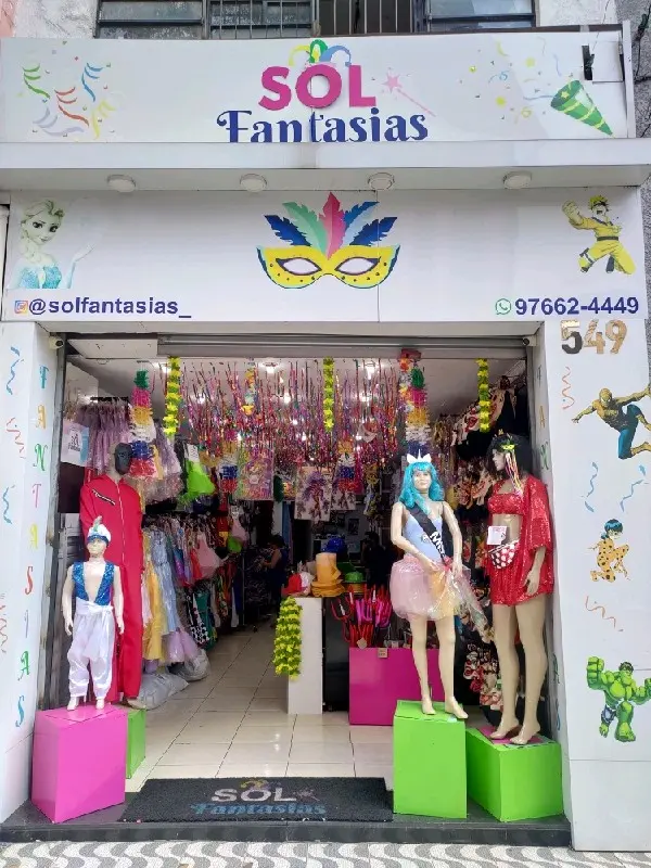 Imagem de Sol Fantasias — Festas e comemorações no Brás