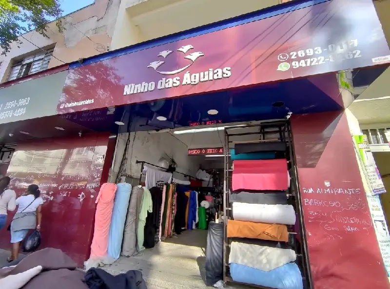 Imagem de Ninho Das Águias Tecidos — Fabricação no Brás, São Paulo