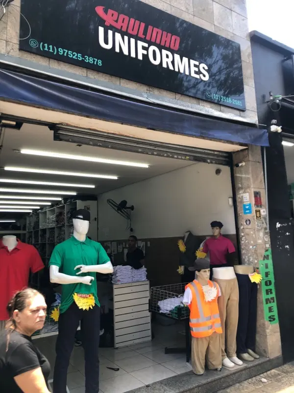 Imagem de Paulinho Uniformes — Fabricação no Brás, São Paulo