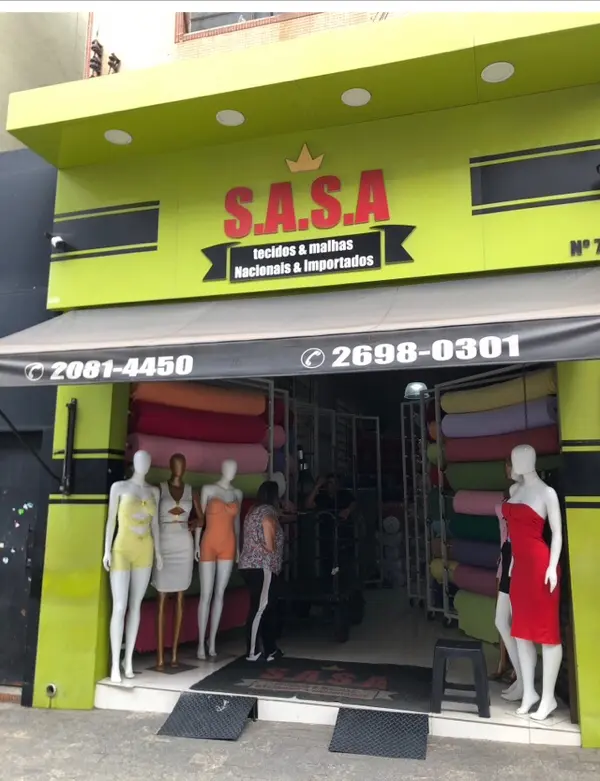 Imagem de Sasa Tecidos — Fabricação no Brás, São Paulo