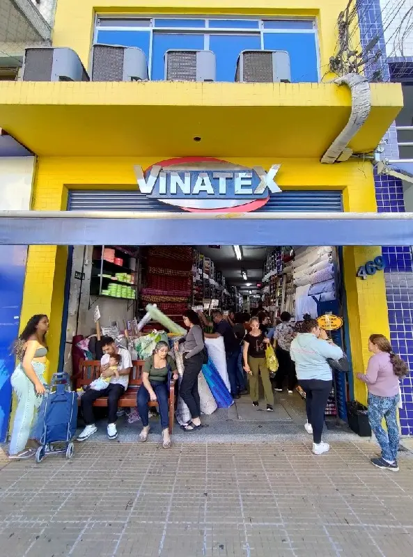 Imagem de Tecidos Vinatex — Fabricação no Brás, São Paulo