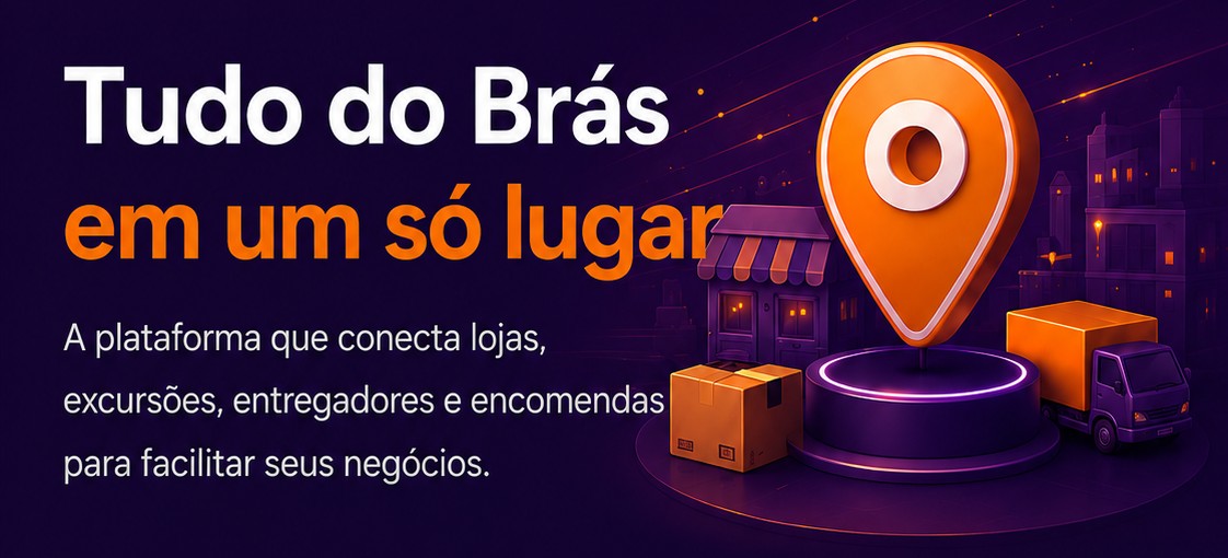 Banner Vou no Brás