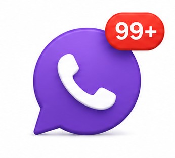 Centenas de mensagens no WhatsApp