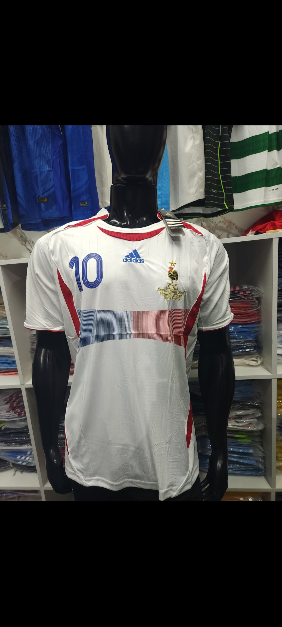 Camisa Tailandesa França Branca (Edição) - Réplica – Atacado no Brás