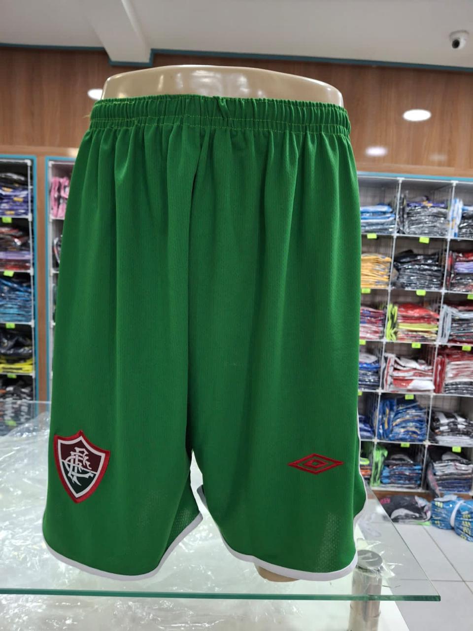 Calção Fluminense Umbro Verde – Atacado no Brás