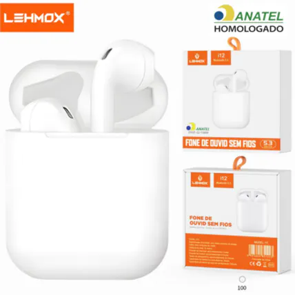 Foto 7 de Fone de Ouvido inPods 12 TWS Bluetooth 5.0 Xtrad – Atacado no Brás