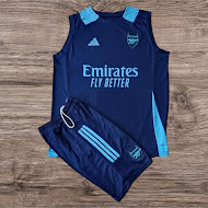 Conjunto regata e shorts com estampa Emirates Fly Better – Atacado no Brás