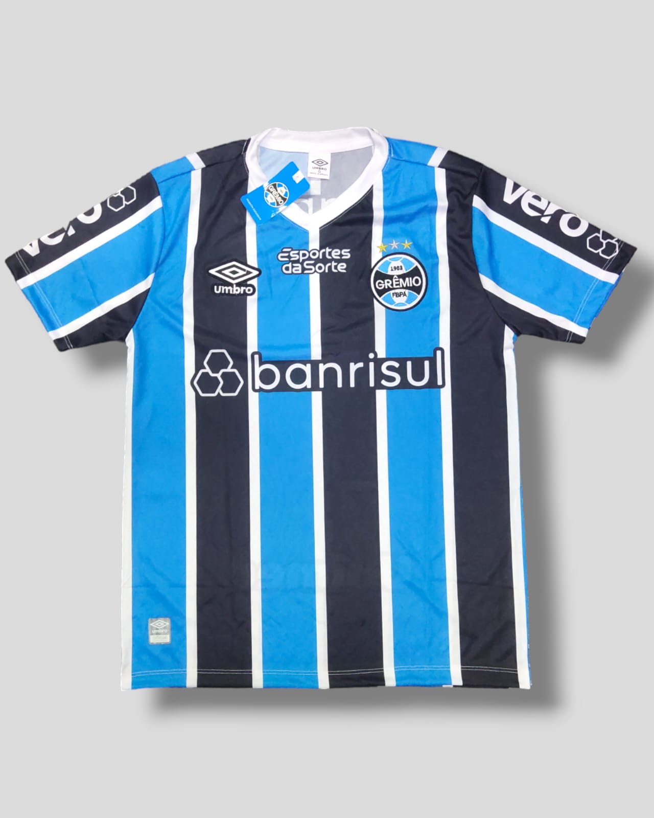 Camiseta Grêmio listrada Umbro – Atacado no Brás