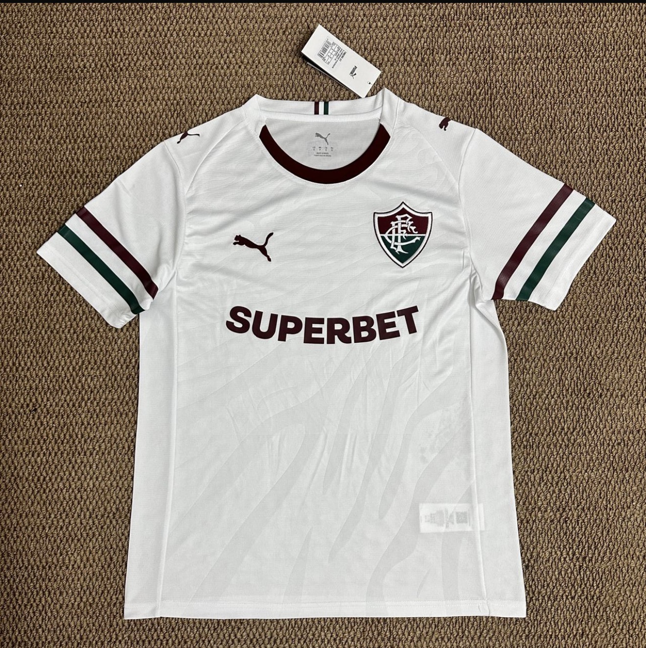 Camiseta Fluminense branca Puma – Atacado no Brás