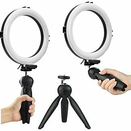Iluminador Ring Light LED 16 cm 6 W XZ - Bj-16d – Atacado no Brás