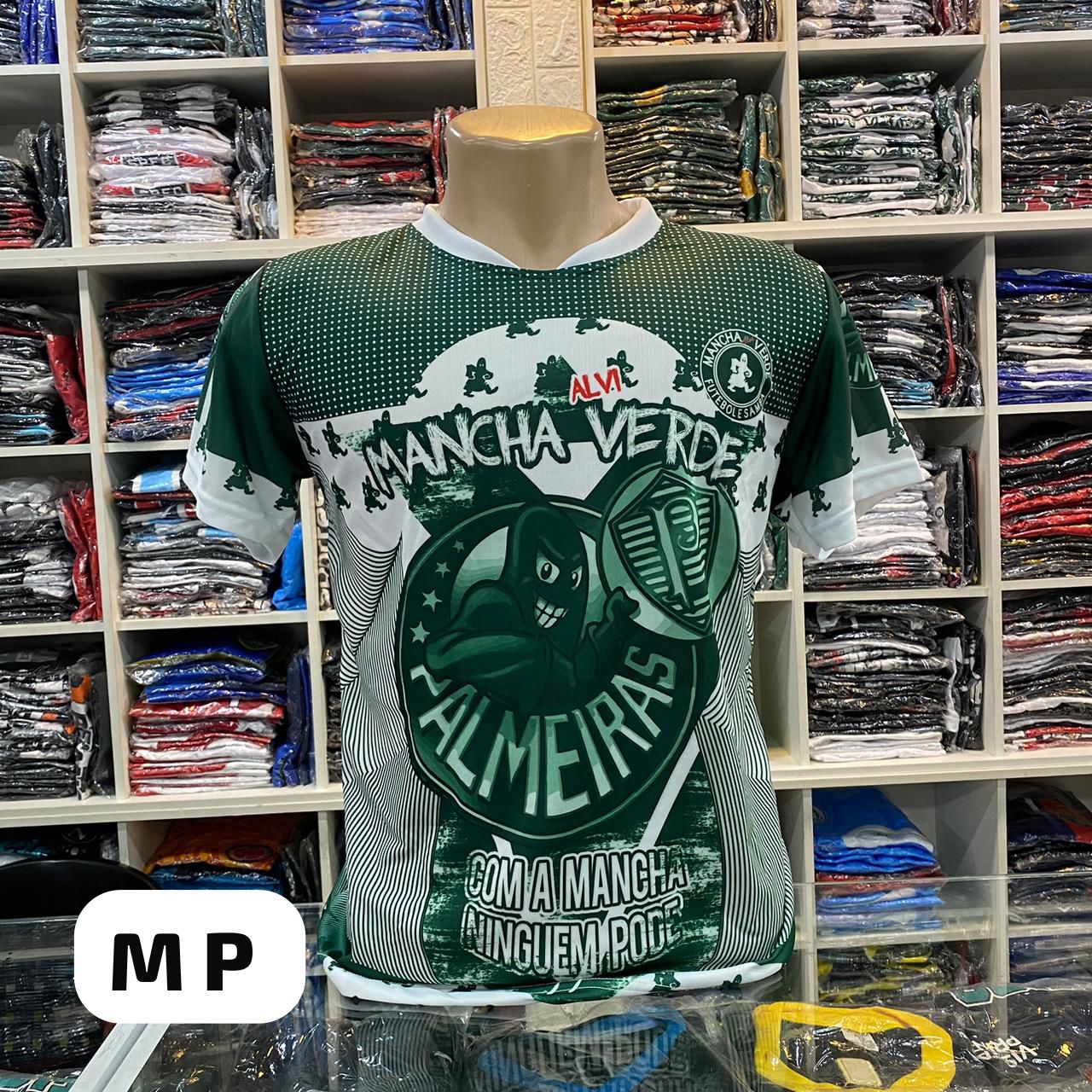 Camiseta Mancha Verde Palmeiras - Torcida – Atacado no Brás