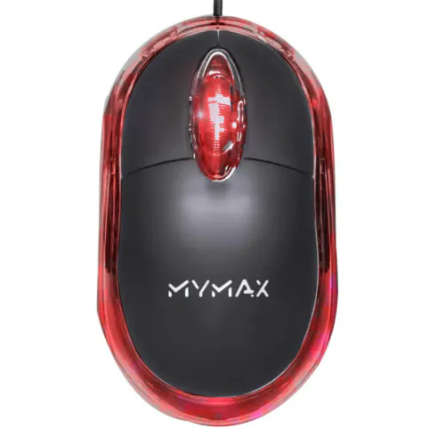Foto 2 de Mouse Óptico Neon com Fio 800 dpi Mymax OPM-3006/USB – Atacado no Brás