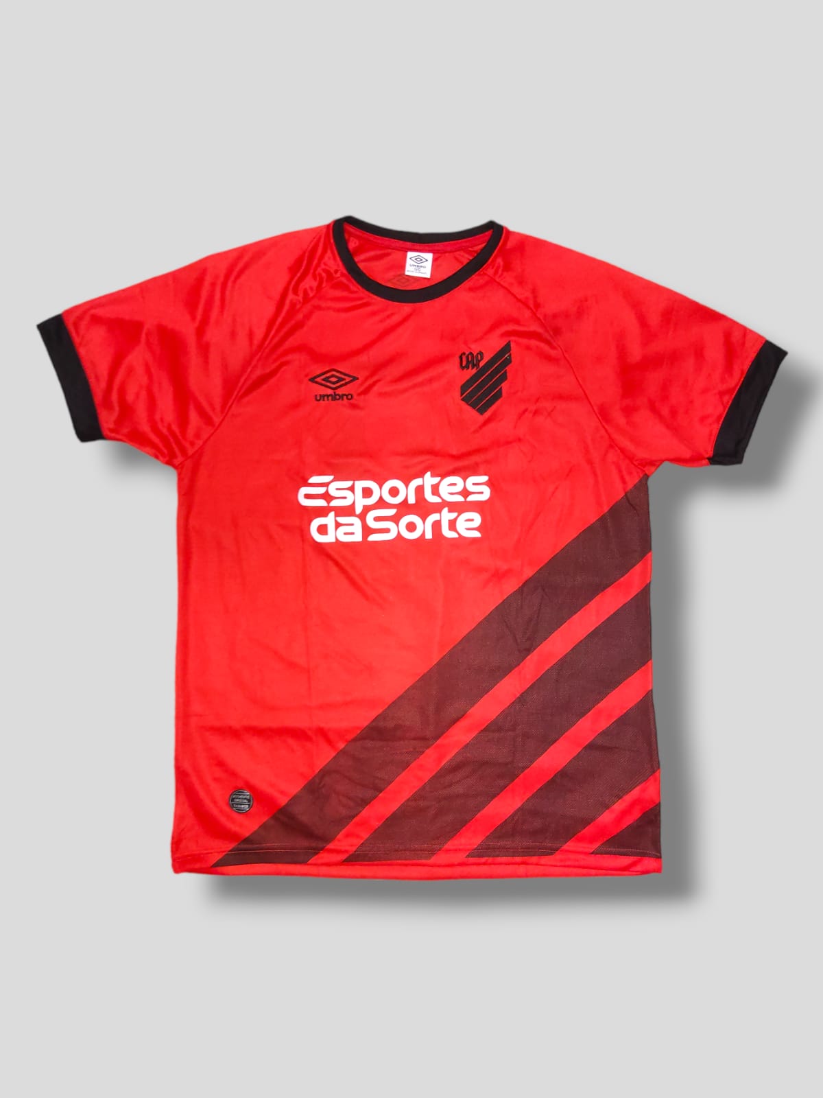 Camisa CAP Umbro vermelha – Atacado no Brás