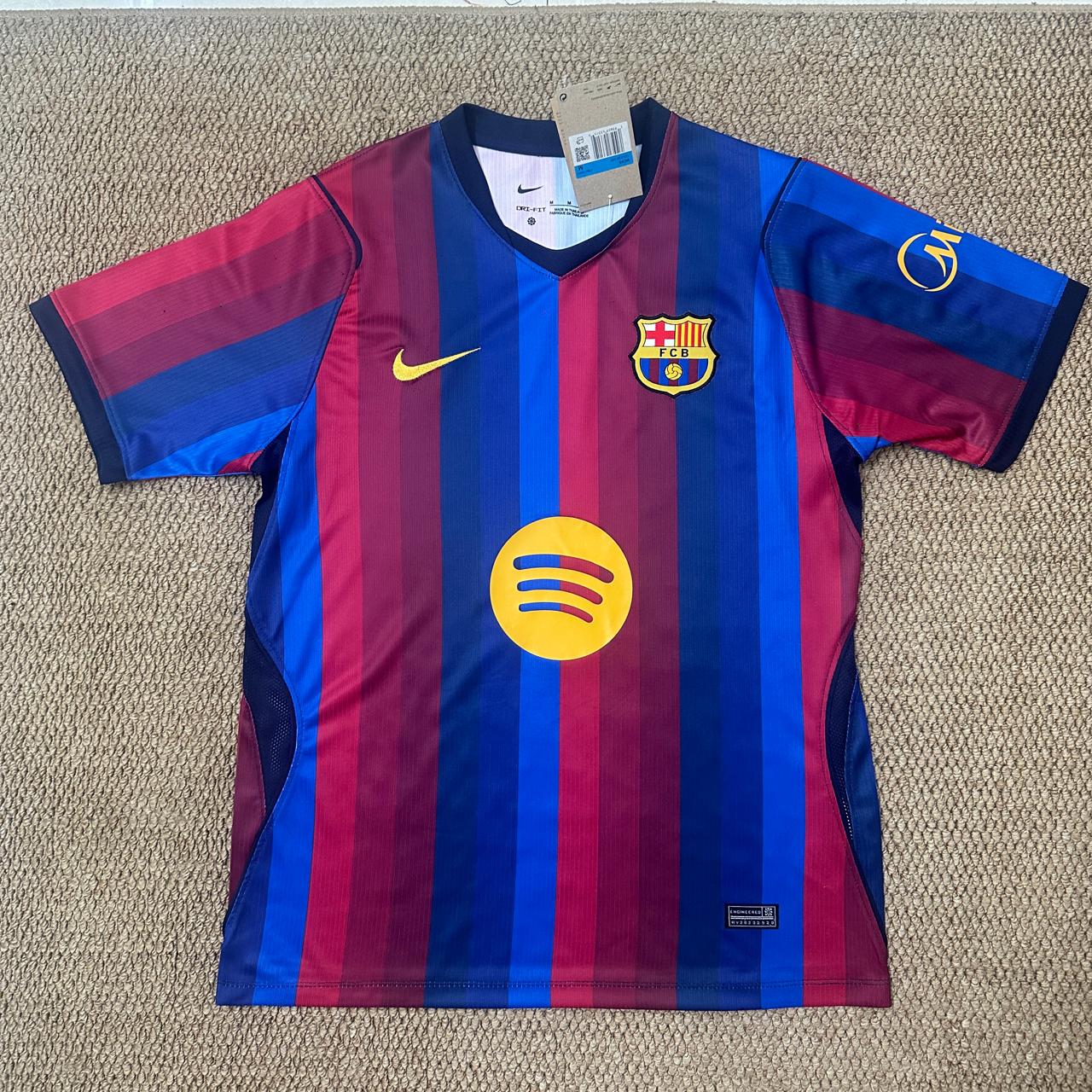 Camiseta Barcelona FCB Nike com patrocínio Spotify – Atacado no Brás