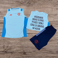 Conjunto regata e shorts Flamengo – Atacado no Brás