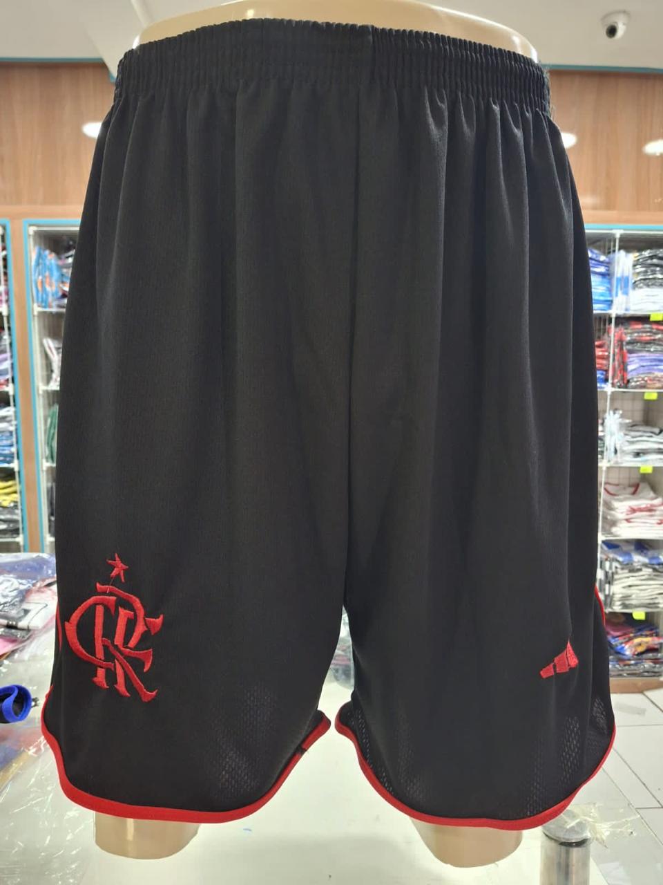 Calção Masculino Flamengo CRF bordado – Atacado no Brás