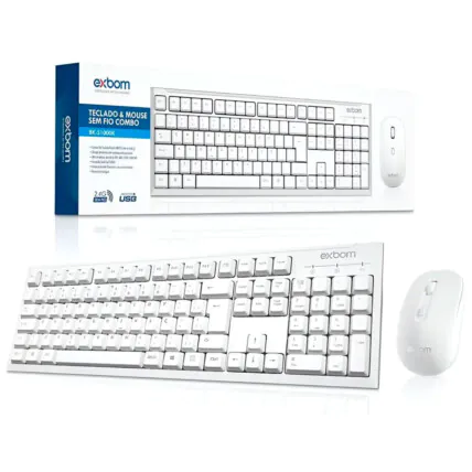 Foto 6 de Teclado e mouse 1000 dpi USB 2.0 com fio Philips C201/SPT6201B – Atacado no Brás