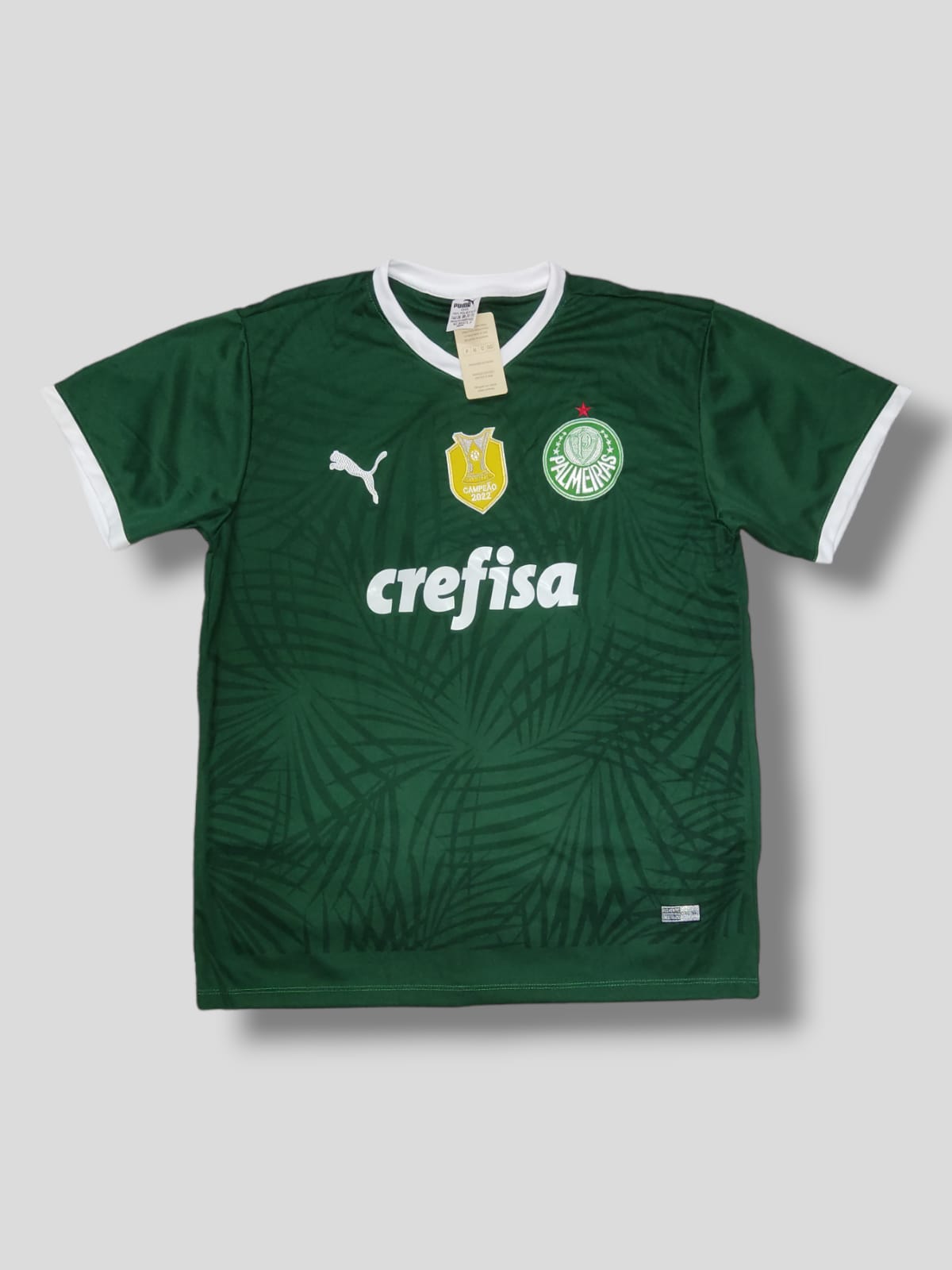 Camisa Palmeiras Puma com Crefisa – Atacado no Brás