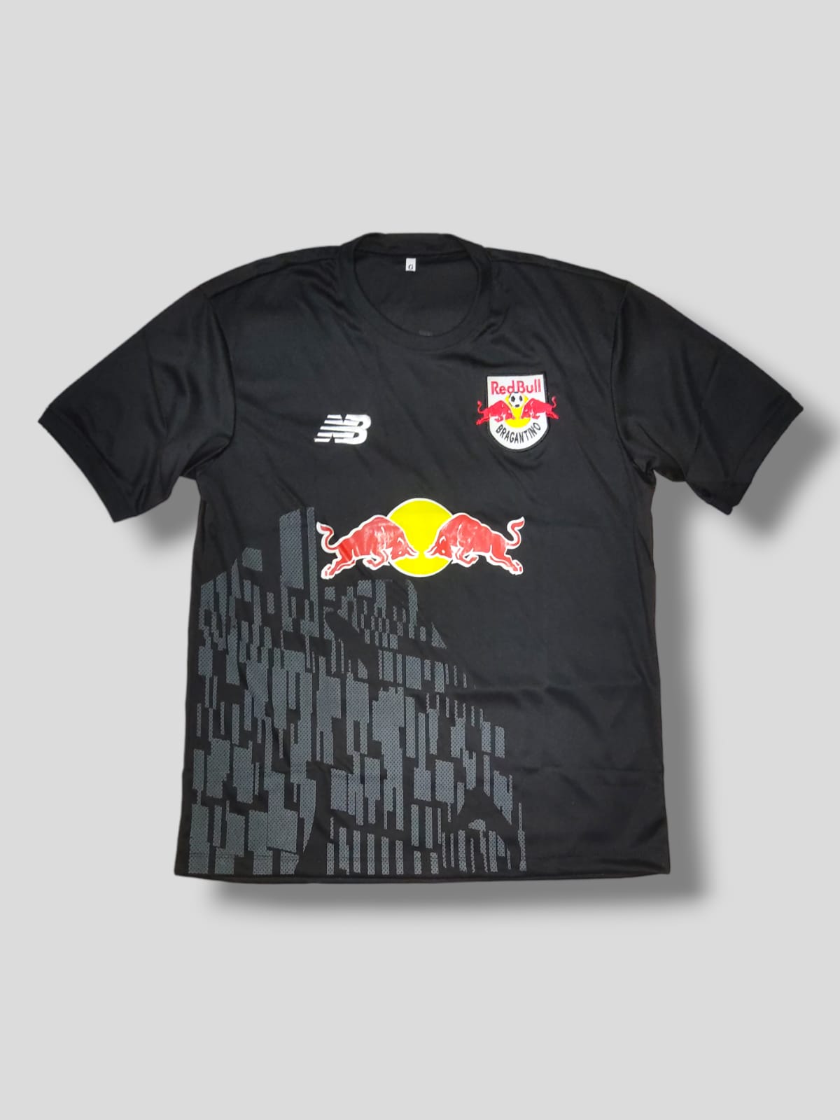 Camiseta Red Bull Bragantino preta – Atacado no Brás