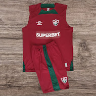 Conjunto regata e short Fluminense Umbro – Atacado no Brás