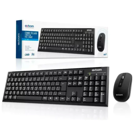 Foto 4 de Teclado e mouse 1000 dpi USB 2.0 com fio Philips C201/SPT6201B – Atacado no Brás