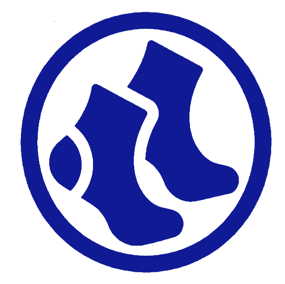 Meia azul – Atacado no Brás
