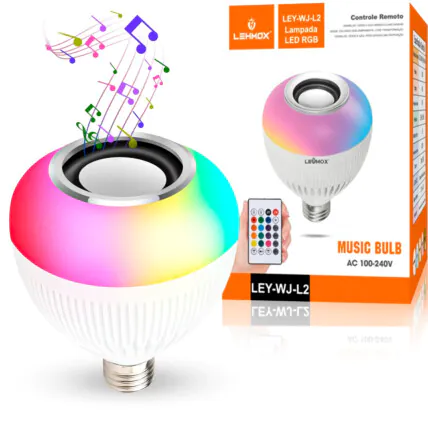 Foto 4 de Caixa de Som Portátil Bluetooth Deluxe VC-M260BT – Atacado no Brás