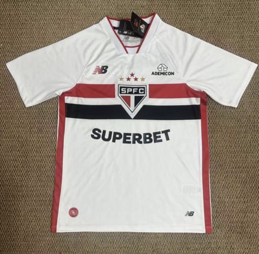 Camiseta São Paulo FC com escudo SPFC – Atacado no Brás