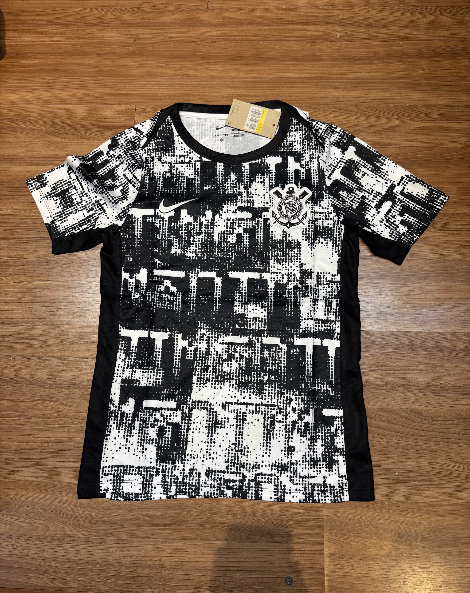 Camiseta Corinthians com Swoosh Nike – Atacado no Brás