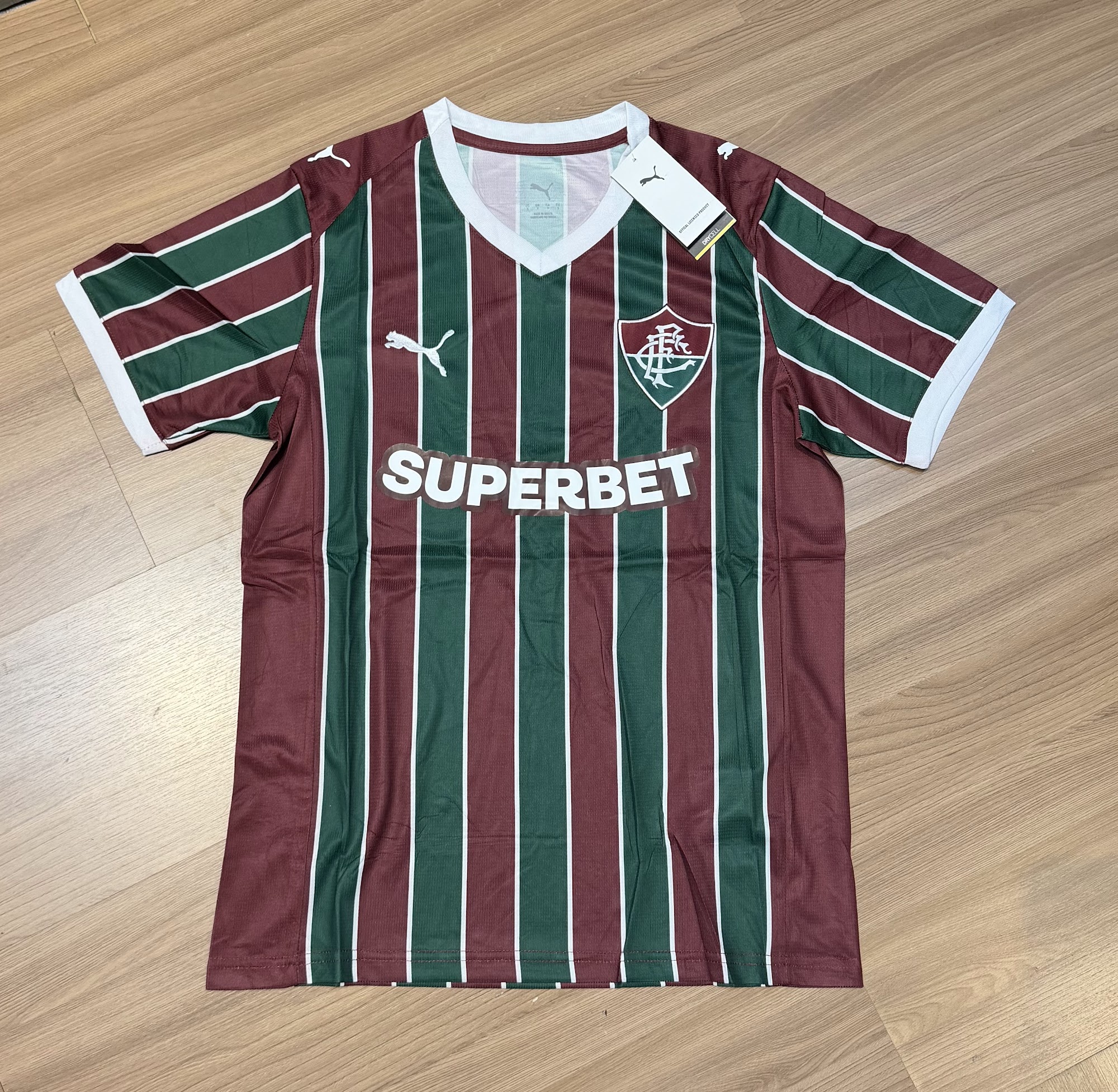 Camisa Fluminense listrada Puma – Atacado no Brás